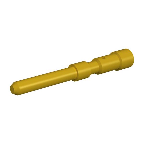 HUMMEL M23 Signal Signal-Crimpkontakt Kontaktstift (M) 0,14mm² - 1mm² gold Werkstoff Messing (CuZn) - 1 Stück