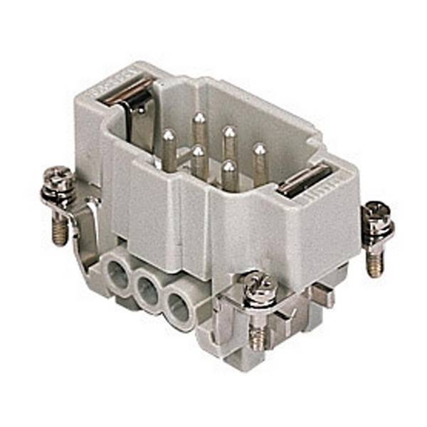 CNEM 06 T I.L.M.E. Ilme CNE Stifteinsatz (M) mit Drahtschutz Schraubanschluss, 6-polig+PE 500V, 16A - 1 Stück