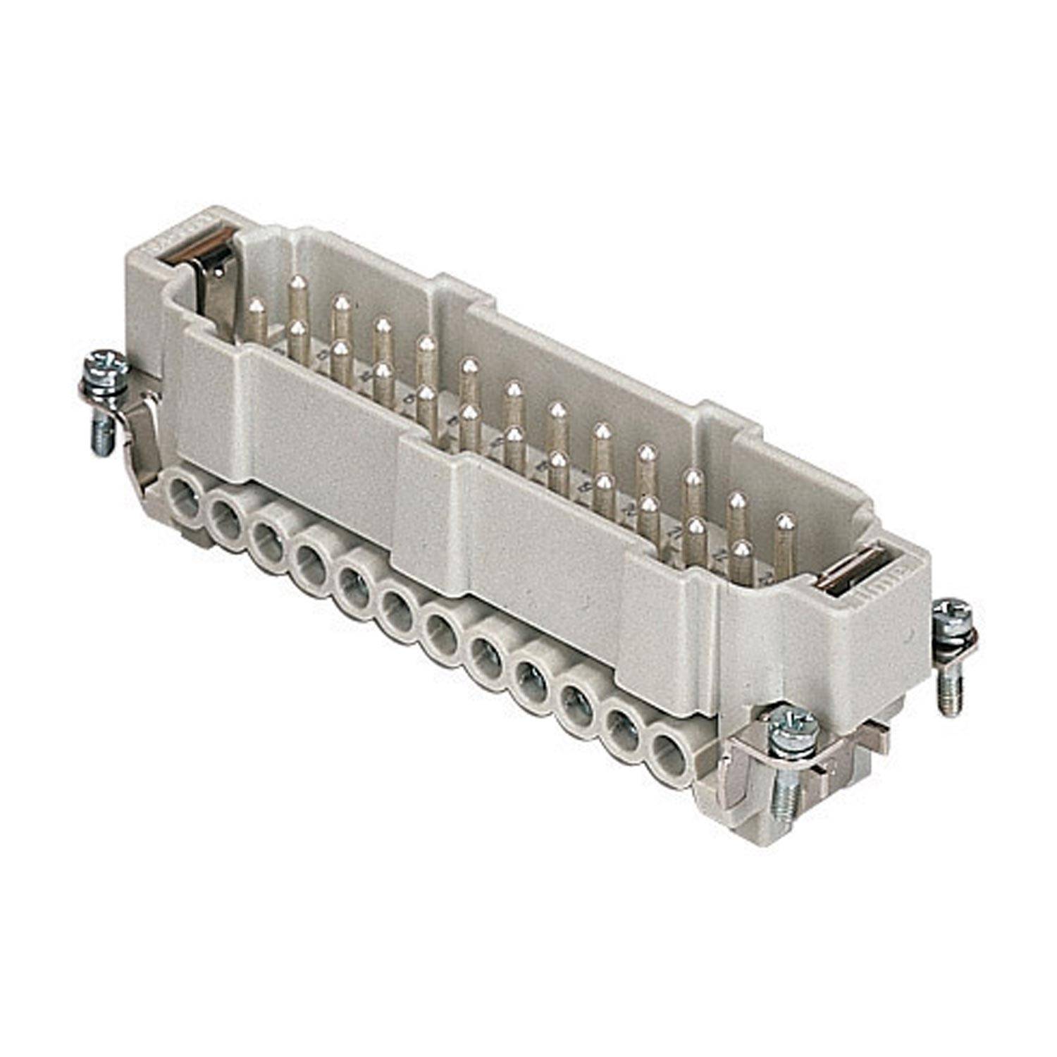 CNEM 24 T I.L.M.E. Ilme CNE Stifteinsatz (M) mit Drahtschutz Schraubanschluss, 24-polig+PE 500V, 16A - 1 Stück
