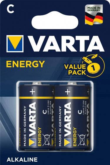 Varta Batterie Alkaline Baby C LR14 1.5V - Batterie - Baby (C) - 1,5 V - Blister-2