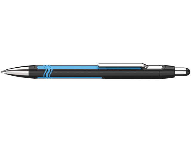 Kugelschreiber Epsilon XB blaue Tinte schwarz/blau-3