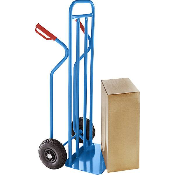 Sackkarre aus Stahl Modell XXL extragroße Schaufel Luftbereifung. TAKKT Industrial & Packaging GmbH 15451249-1