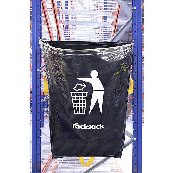 Racksack® Volumen 160 l blau/transparent Motiv Restmüll. TAKKT Industrial & Packaging GmbH 64952949