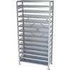Steckregal für Regalkästen HxB 2100 x 1000 mm Grundregal Tiefe 500 mm ohne Kästen. STEMO Lagerstandard GmbH