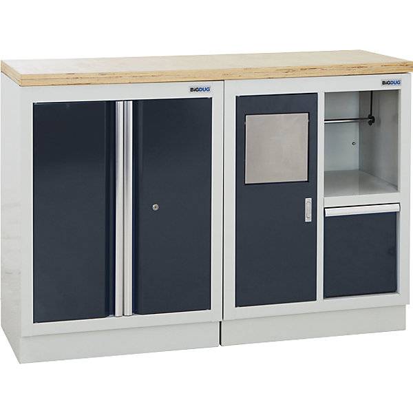 Schranksystem 1 Schrank 1 Reinigungsschrank anthrazitgrau. Simon Evers & CO. GmbH 69081949