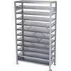 Steckregal für Regalkästen HxB 1790 x 1000 mm Grundregal Tiefe 500 mm ohne Kästen. STEMO Lagerstandard GmbH