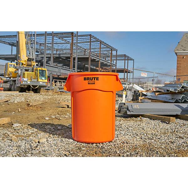 Universalcontainer BRUTE® rund Innen- und Außenbereich Volumen 166 l orange. Newell Brands Germany GmbH-3