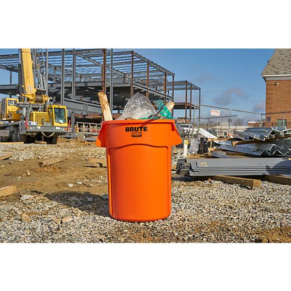 Universalcontainer BRUTE® rund Innen- und Außenbereich Volumen 166 l orange. Newell Brands Germany GmbH-4