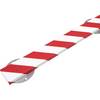 Knuffi® Flächenschutz mit Montageschiene Typ S 1-m-Stück rot / weiß. SHG PUR-Profile GmbH 68076249