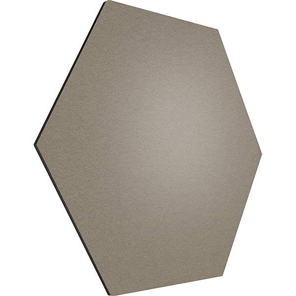 Design-Pinnwand sechseckig Kork BxH 600 x 600 mm taupe. Smit Visual Supplies BV 53077349-0