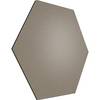 Design-Pinnwand sechseckig Kork BxH 600 x 600 mm taupe. Smit Visual Supplies BV 53077349