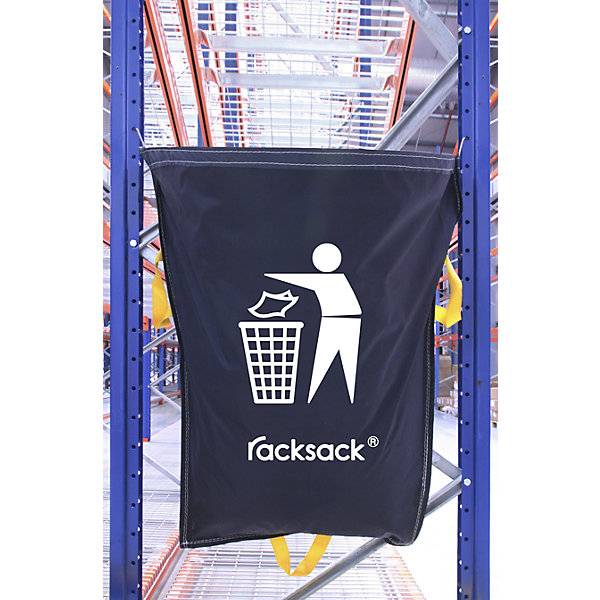 Racksack® Volumen 160 l blau Motiv Restmüll. TAKKT Industrial & Packaging GmbH 64951149