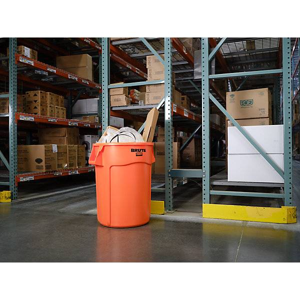 Universalcontainer BRUTE® rund Innen- und Außenbereich Volumen 121 l orange. Newell Brands Germany GmbH-1