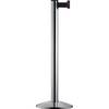 Gurtpfosten Beltrac EXTEND Aluminium Pfosten Chrom poliert Gurt schwarz. VIA GUIDE GmbH 69222149