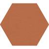 Design-Pinnwand sechseckig Kork BxH 600 x 600 mm cognac. Smit Visual Supplies BV 49960449