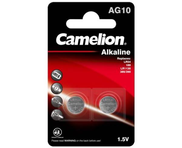 CAMELION Knopfzelle AG10, 2 St.