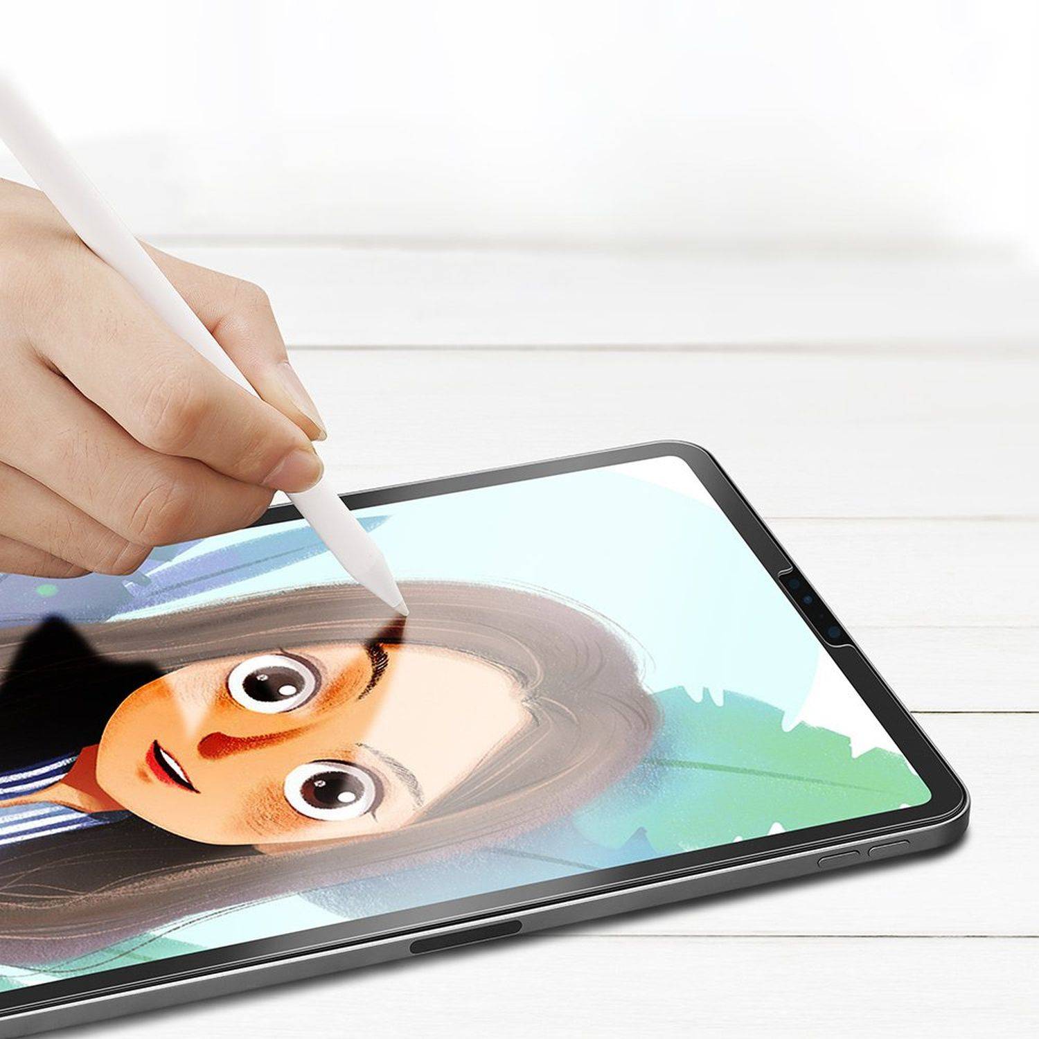 Dux Ducis Matte Papier Schutzfolie Displayschutz zum Zeichnen Schreiben PET Folie kompatibel mit iPad Air 4 10.9"-2