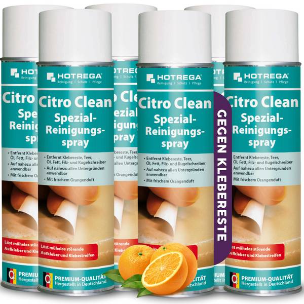 HOTREGA Spezialreiniger Citro Clean Sets - Menge:6