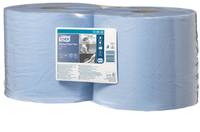 Putztuch 2lagig 23,5cmx255m 750Bl. bl 2 Rl./Pack. - Artikel: 496016900-0