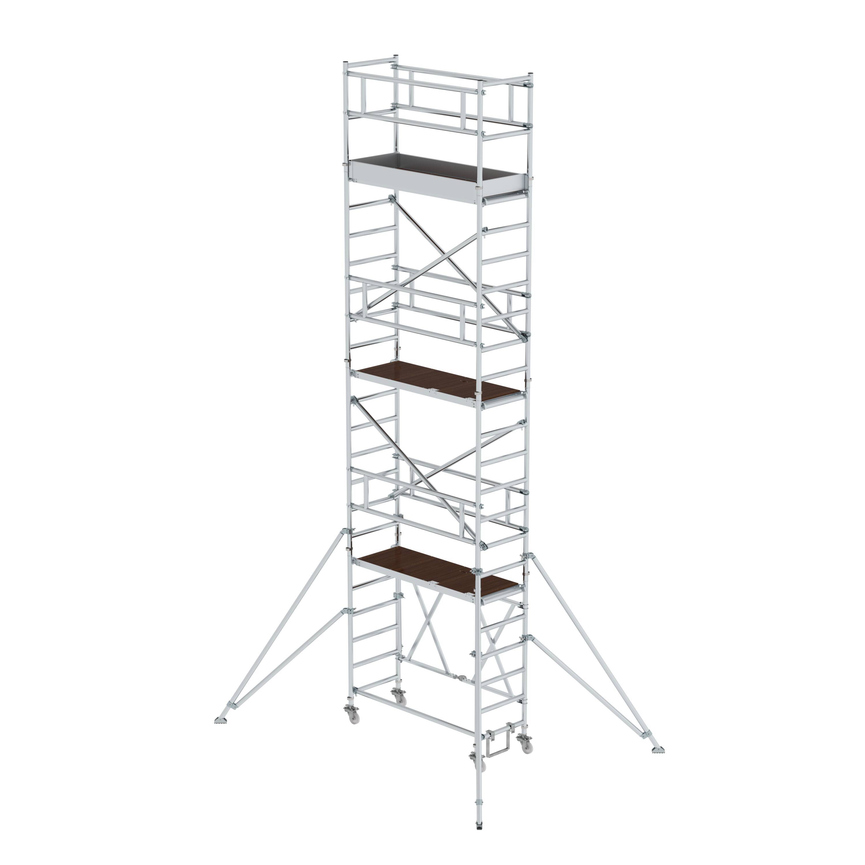 Klappgerüst 0,75 x 1,80 m mit Ausleger Plattformhöhe 5,80 m-0