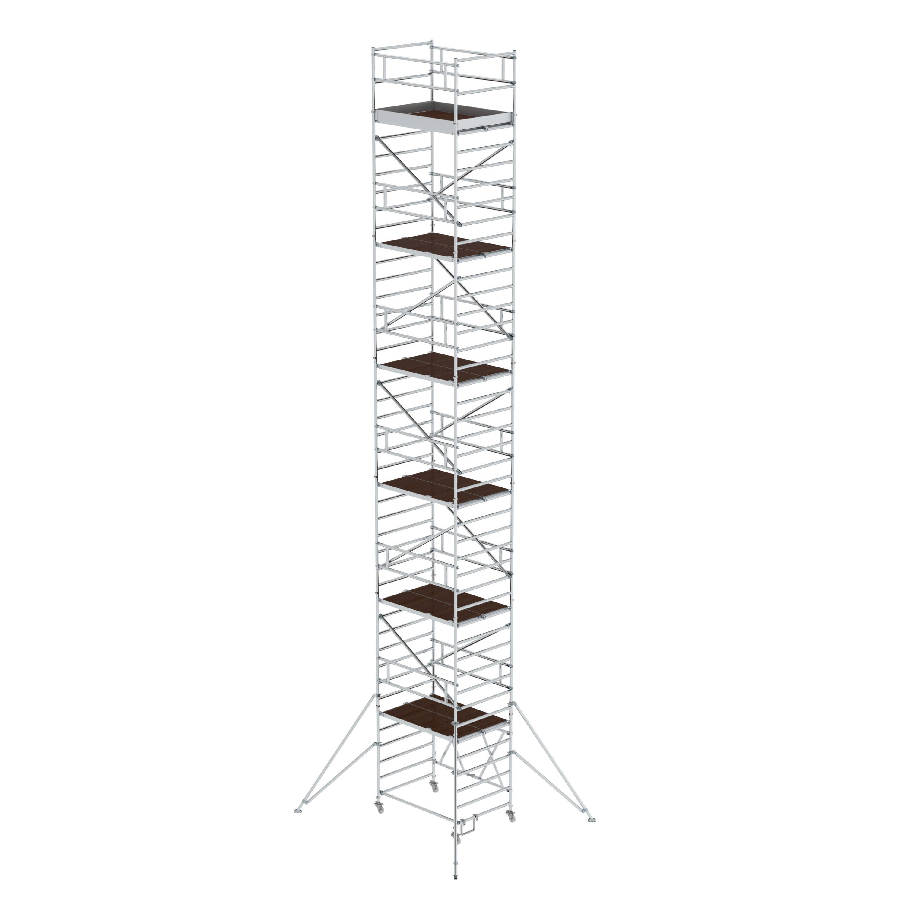 Klappgerüst 1,35 x 1,80 m mit Ausleger Plattformhöhe 11,80 m-0