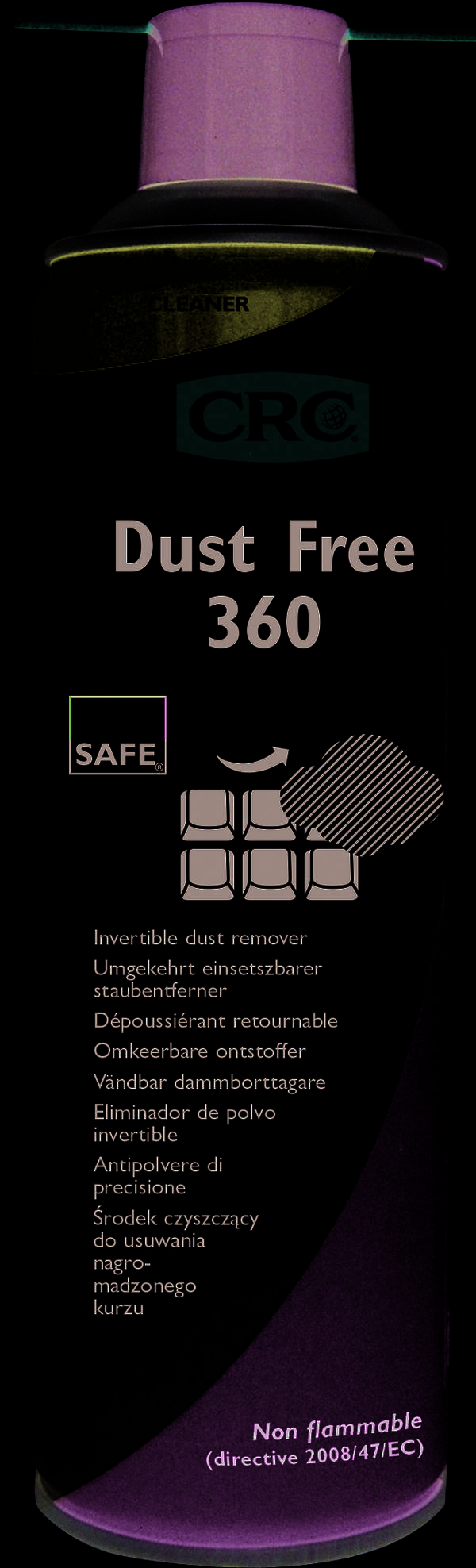 CRC Kontakt Chemie DUST FREE 360 Druckgas-Spray NSF K2 125 ml
