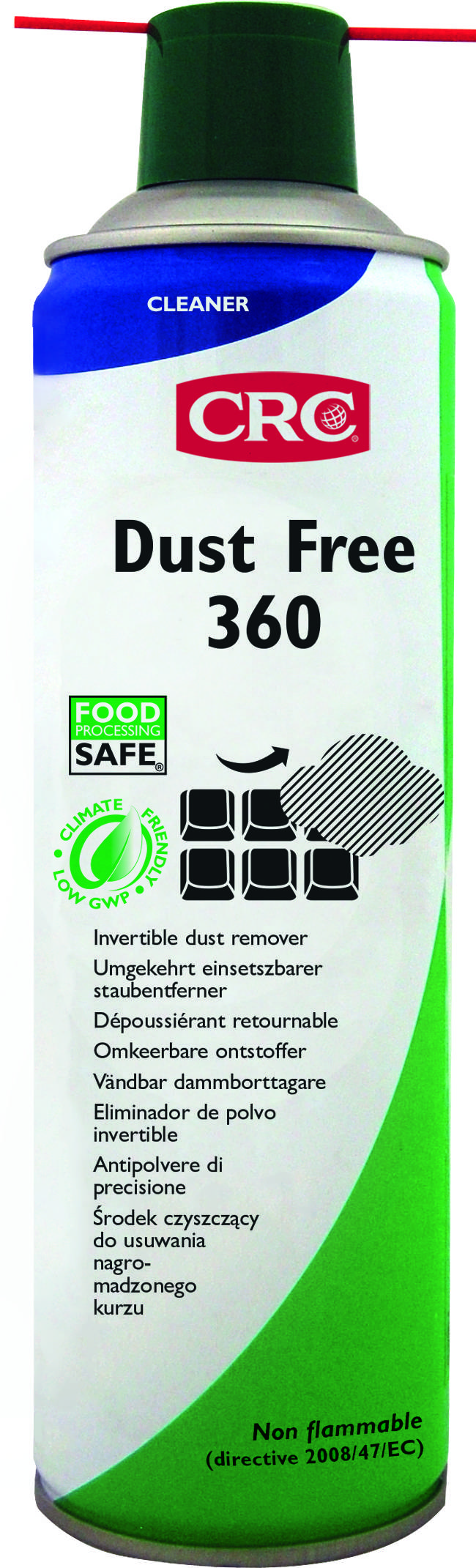 CRC Kontakt Chemie DUST FREE 360 Druckgas-Spray NSF K2 125 ml-0
