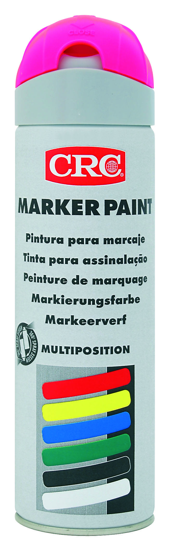 CRC Kontakt Chemie MARKER PAINT, Leucht-Fuchsia temporär 500 ml-0