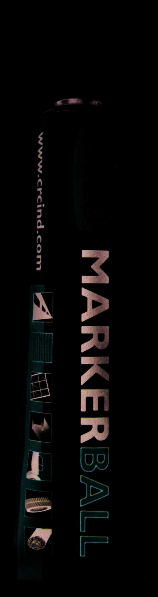 42030163,CRC Tubenmarkierer MARKER BALL Blau Tube 50 ML