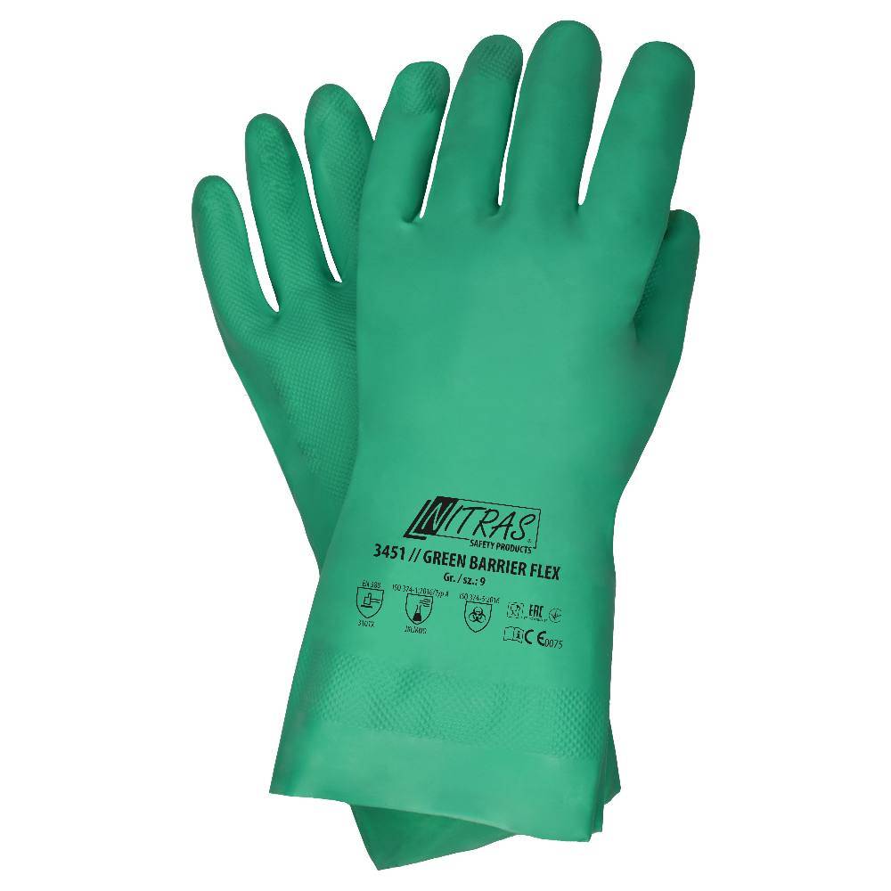 Chemikalienschutzhandschuhe Green Barrier Flex Gr.11 grün EN 388,EN 374-0