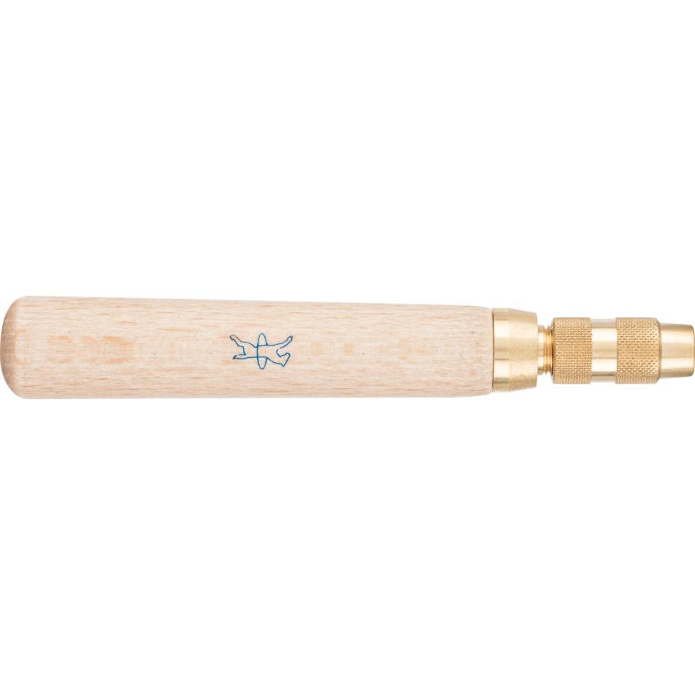 PFERD Nadelfeilenhalter Typ NFH 212 Schnellspannheft aus Holz 92 mm für Nadelfeilen-Ø 3-4,5 mm (10)-0
