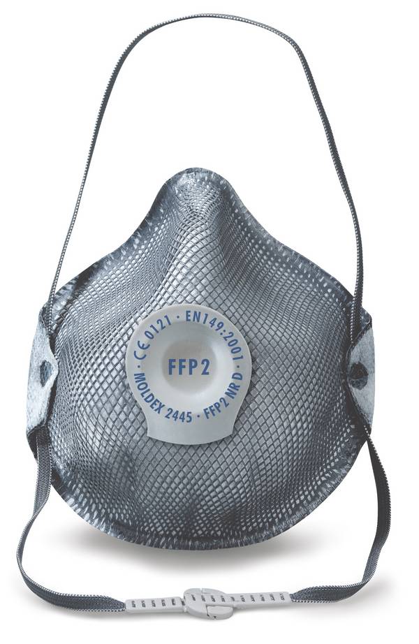 Atemschutzmaske 2445 Ventil, FFP2 NR D - Artikel: 4019444004938