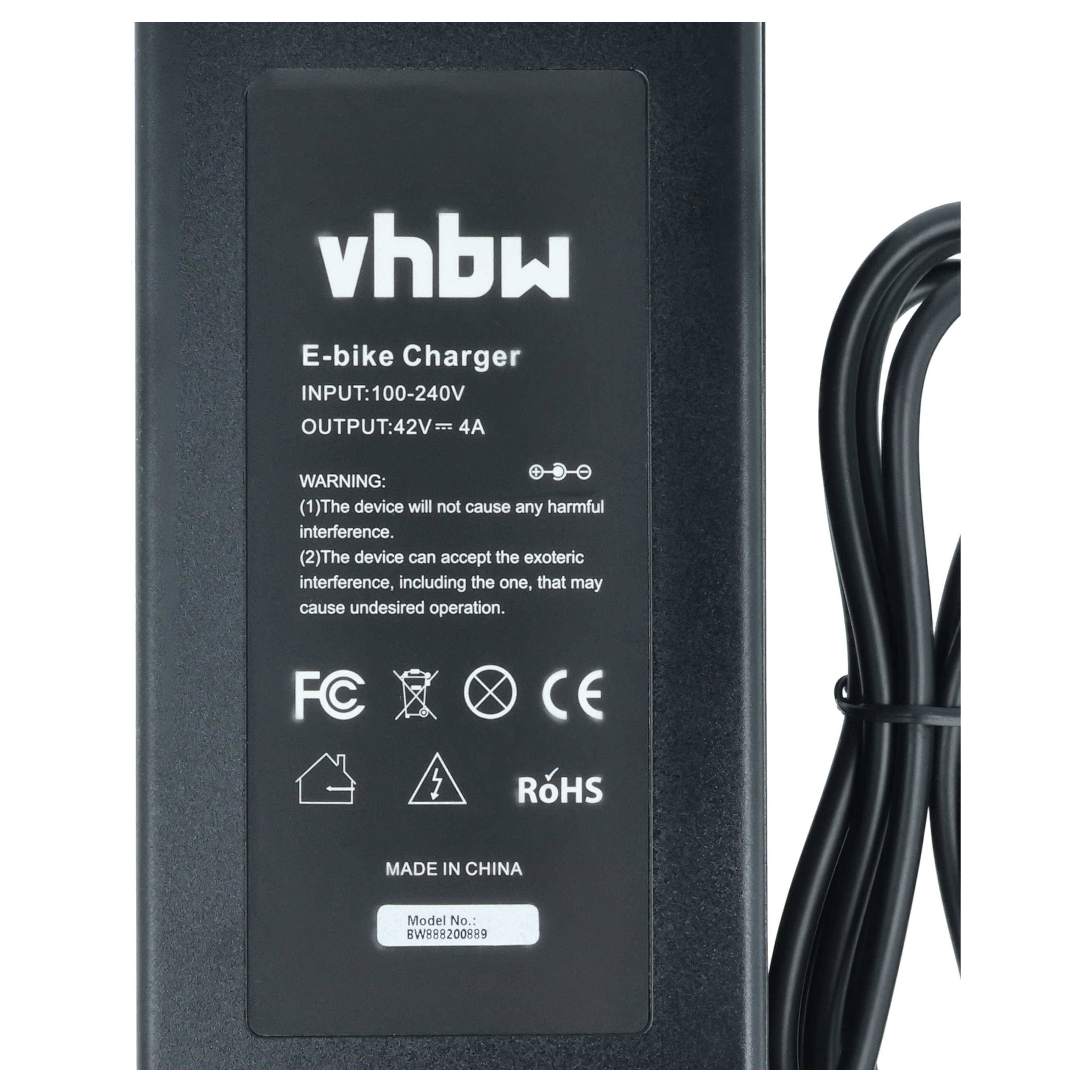vhbw Ladegerät Ersatz für HP1202L3 für Fahrradakkus | E-Bike - Für Akkus mit Rundstecker-Anschluss-3