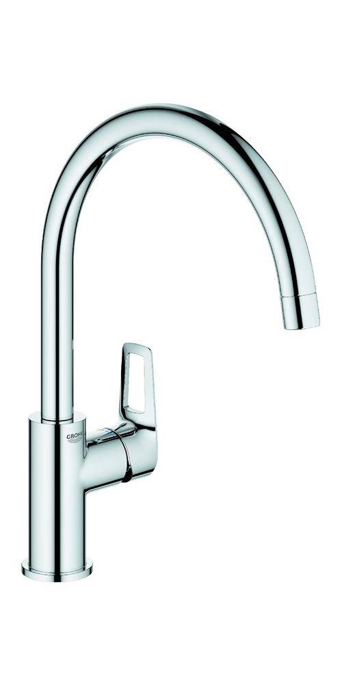 GROHE Einhand-Spültischarmatur BAULOOP 1/2Zoll, hoher Auslauf chrom-0