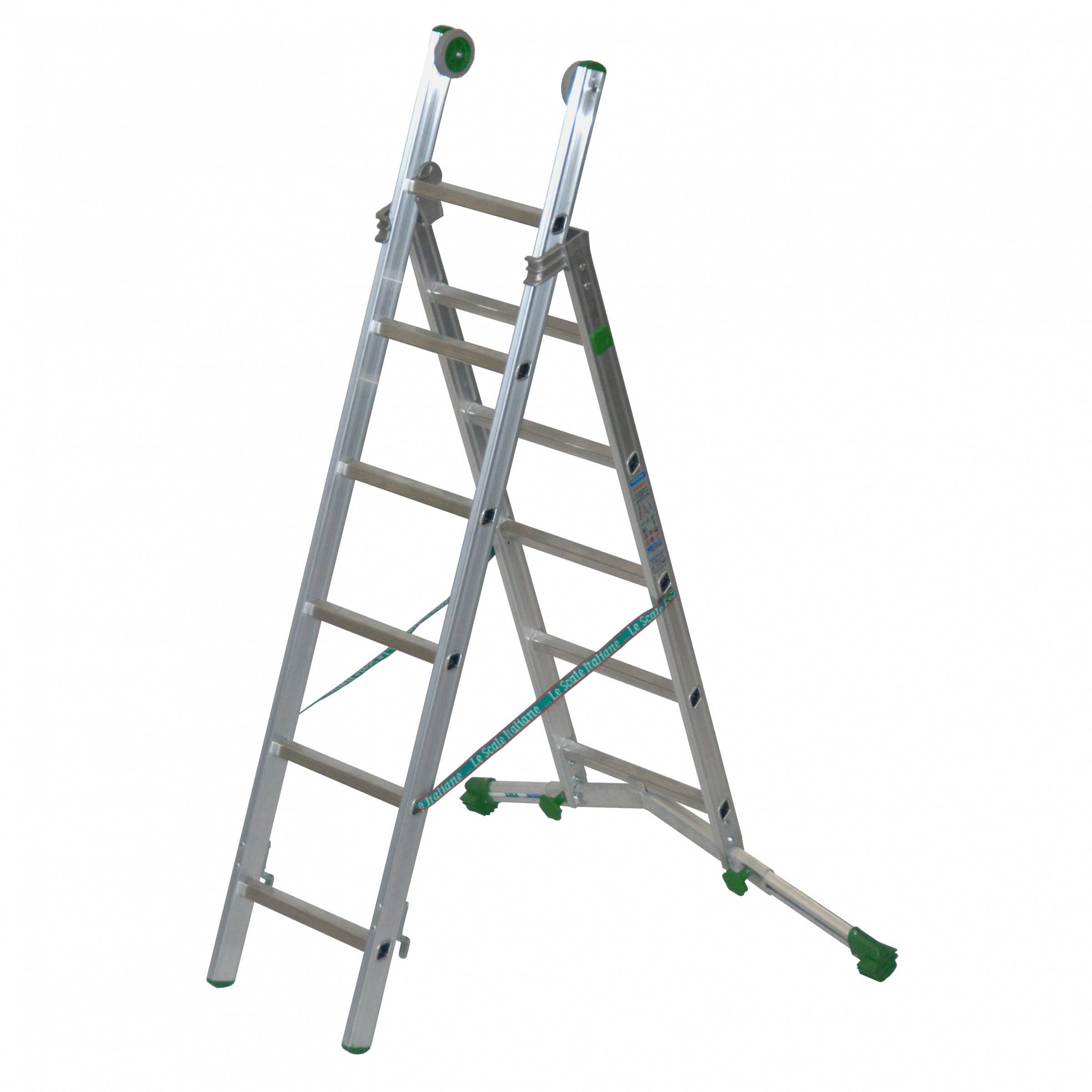 Facal Mehrzweckleiter SUPERPRIMA S600 2-teilig 5+6 Sprossen-0