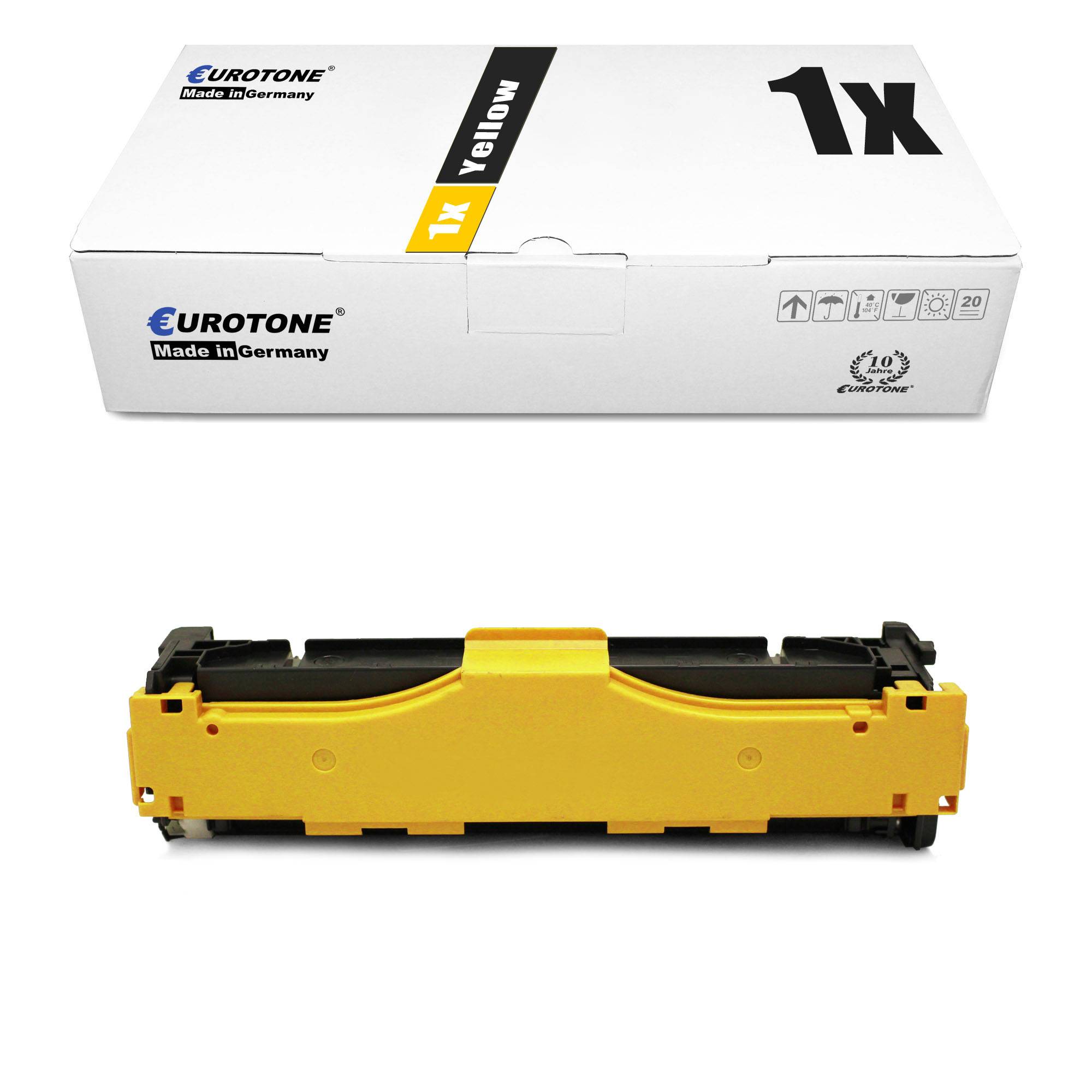 Eurotone 1 Lasertoner ersetzt HP CF412X 410X-0