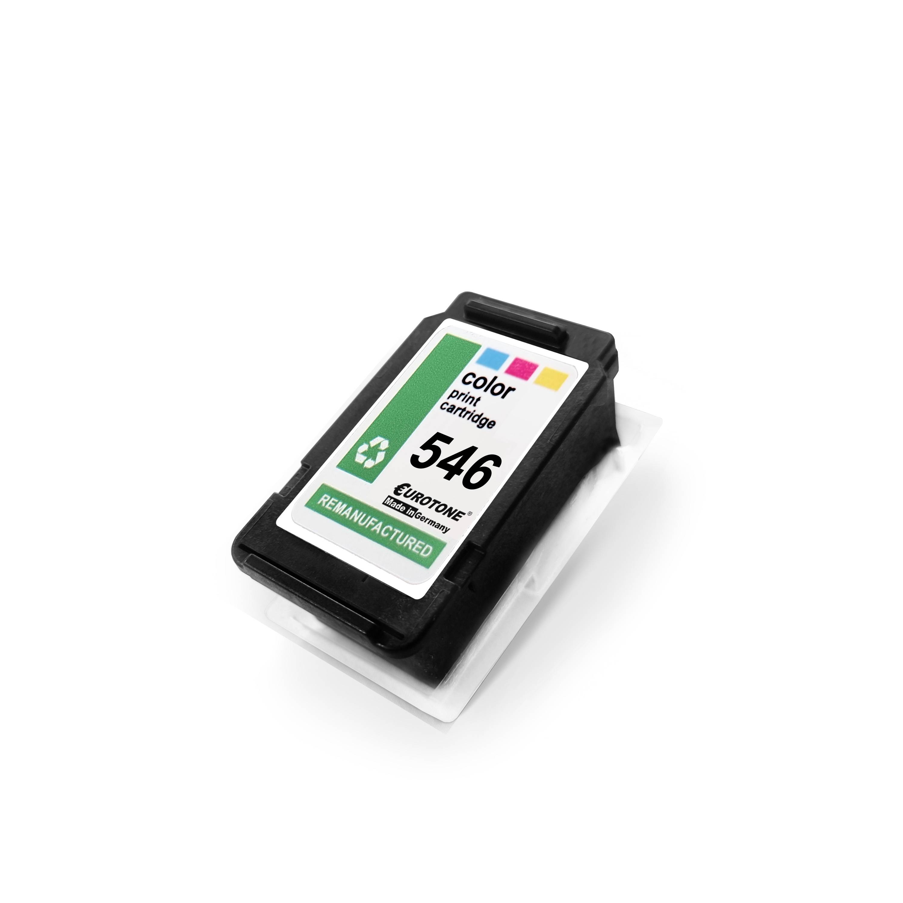 Eurotone 1 Tintenpatrone ersetzt Canon CL546XL 8288B001-0