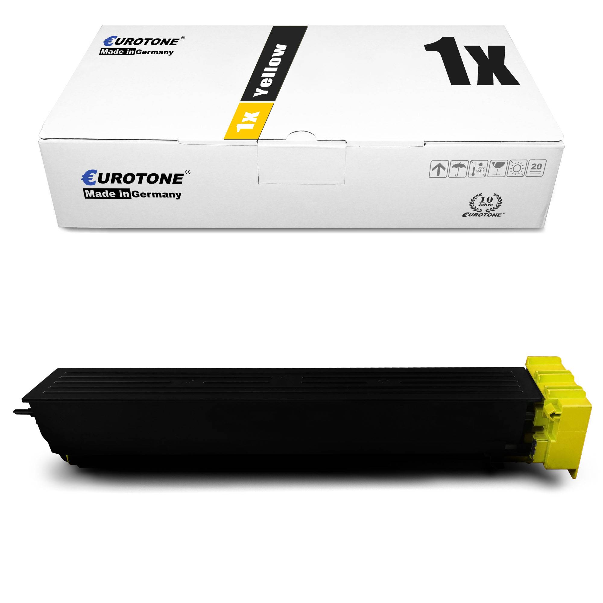 Eurotone 1 Lasertoner ersetzt Konica Minolta TN-613Y A0TM250-0