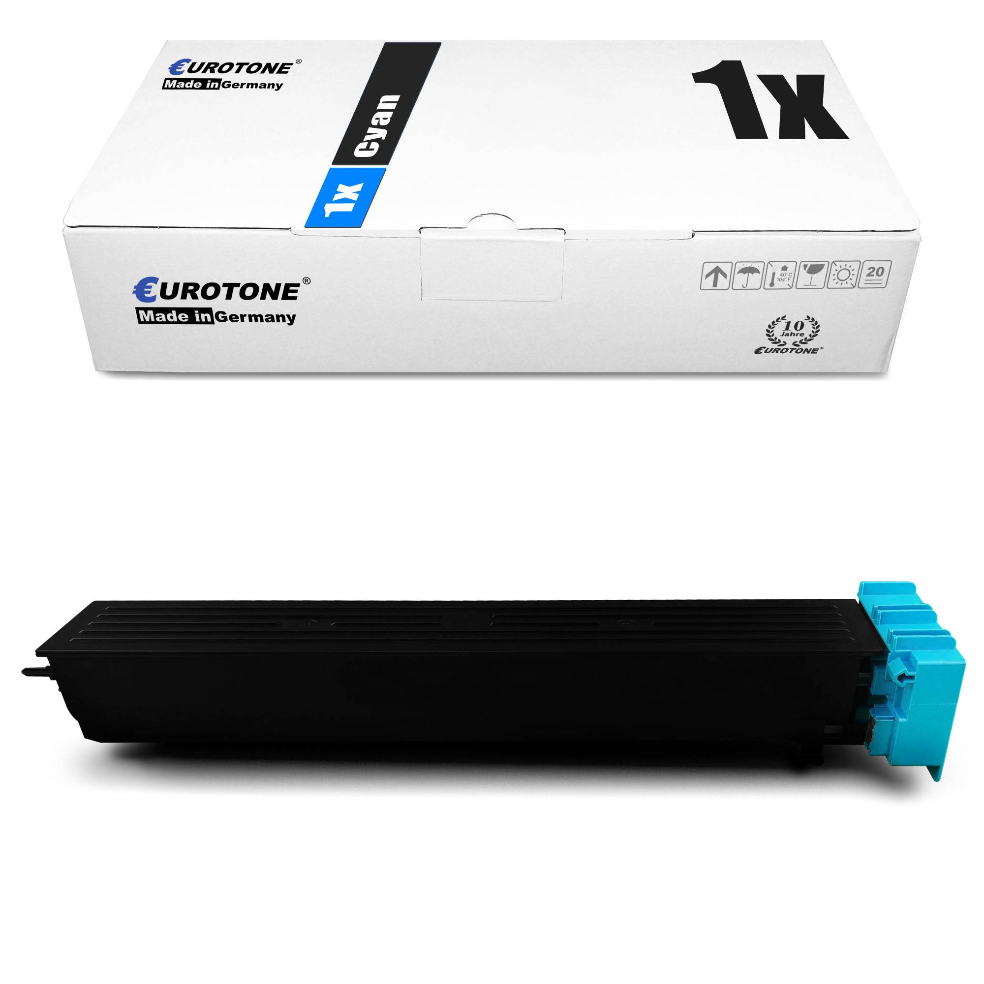 Eurotone 1 Lasertoner ersetzt Konica Minolta TN-611C A070450-0