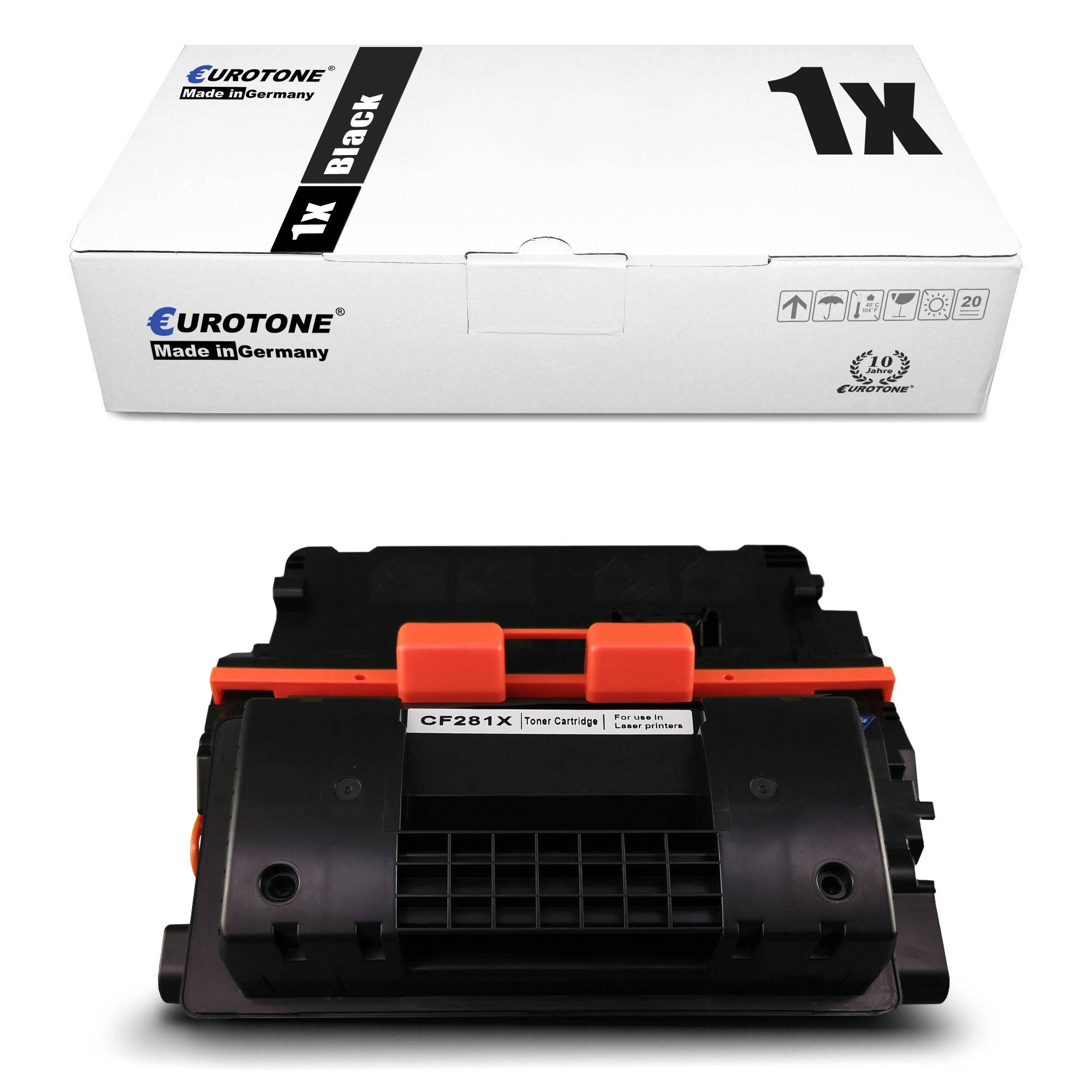 Eurotone 1 Lasertoner ersetzt HP CF281X 81X-0