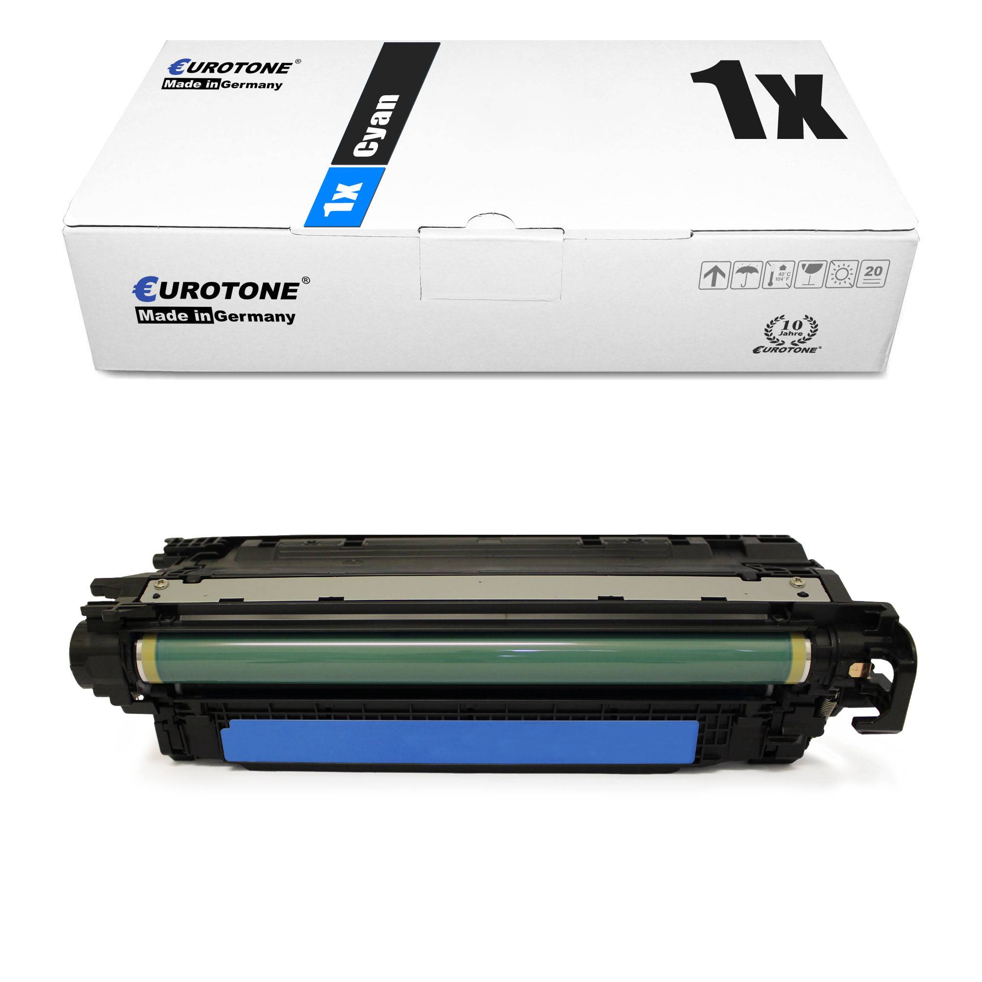 Eurotone 1 Lasertoner ersetzt HP CE271A 650A-0