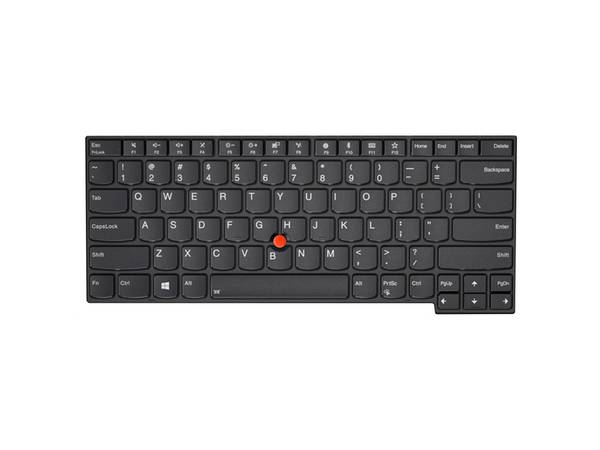 Lenovo - Ersatztastatur Notebook - hinterleuchtet - GB - Schwarz - FRU