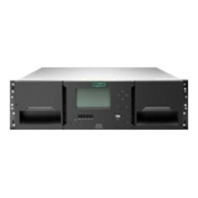 HPE StoreEver MSL3040 Scalable Library Base Module - Bandbibliothek - Steckplätze: 40 - keine Bandlaufwerke - Rack - ein-0