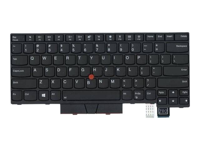 Darfon - Ersatztastatur Notebook - mit Trackpoint - hinterleuchtet - QWERTY - USA-0