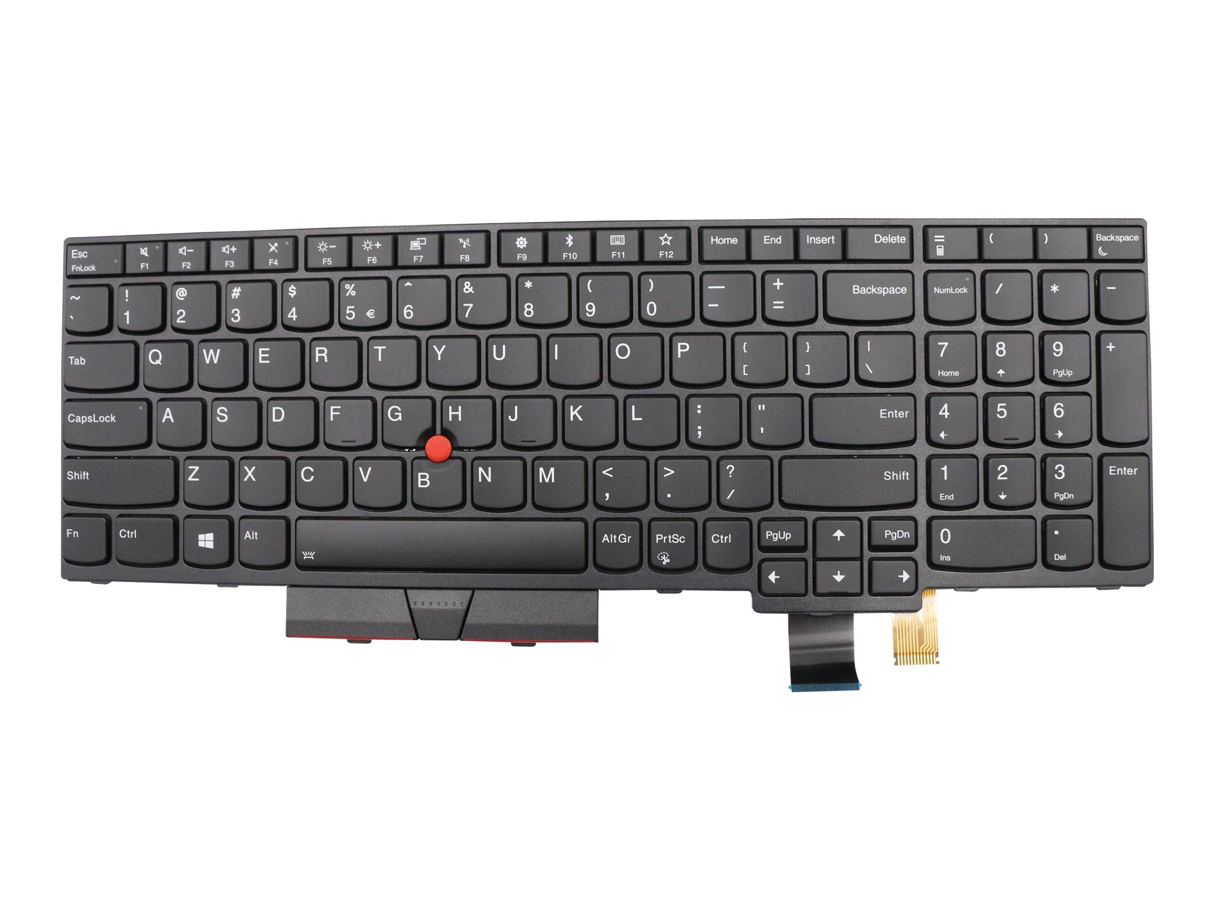 Lenovo Chicony - Ersatztastatur Notebook - mit Trackpoint - TL: US, QWERTY-0