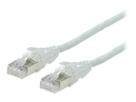 DÄTWYLER Patchkabel Cat.6A (Class EA) S/FTP, CU 7702 flex LSOH, AMP v2, grau, 15 m