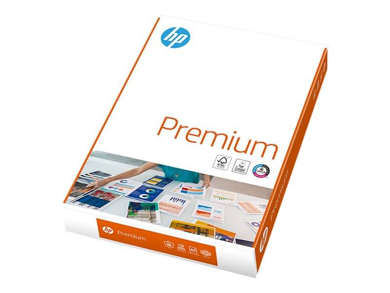 HP Premium - Extra glatt - unbeschichtet - 121 Mikrometer - Off White - A4 (210 x 297 mm)-0