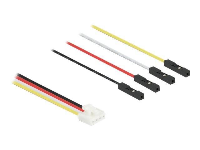 Delock IOT - Netz-/Datenkabel - 4-polger Grove-Stecker (M) - zu Überbrückungsdrä