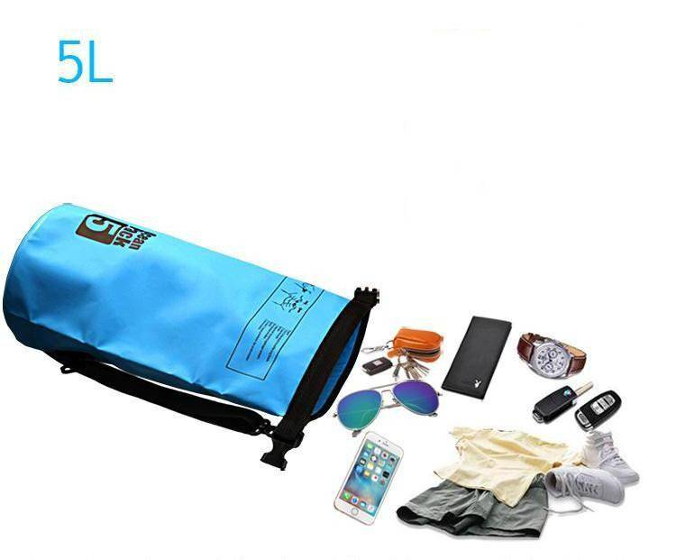 Symbolbild für Dry Bag Packsack schwarz 5 Liter