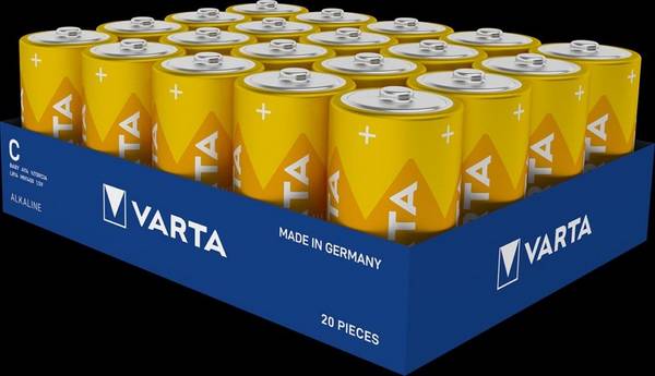 20 Stk. Varta Cons.Varta Batterie Longlife C 4114